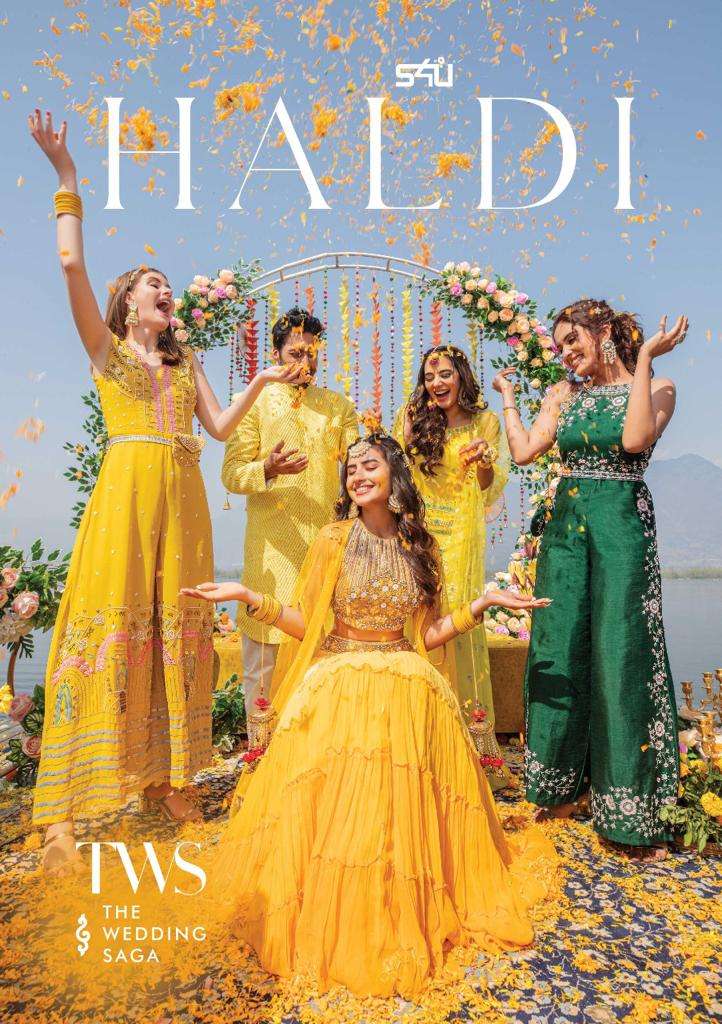 S4U The Wedding Saga Edition 2 Haldi Designer Wedding Wear Readymade Dress New Collection
