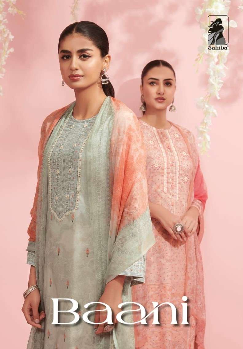 Sahiba Baani Designer Cotton Lawn Salwar kameez Catalog Wholesaler