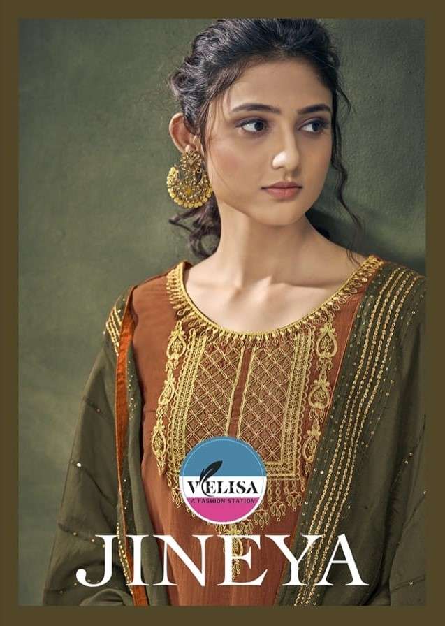 Velisa Jeniya Designer Parampara Silk Salwar Suit Catalog Wholesaler