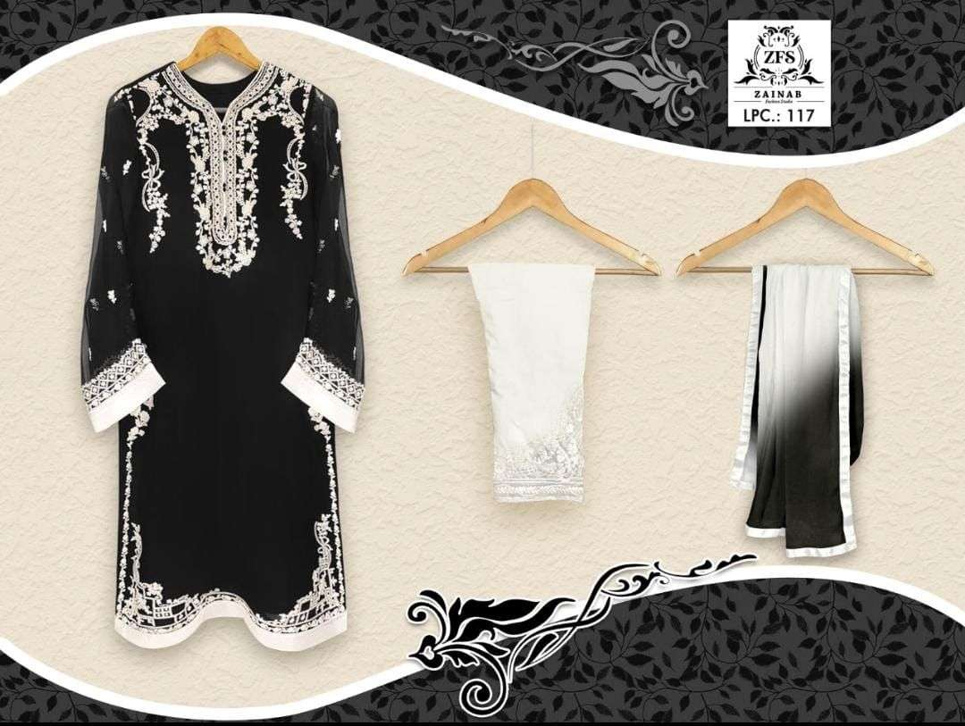 Zainab Fashion Studio LPC 117 Fancy Readymade Pakistani Concept Dress collection