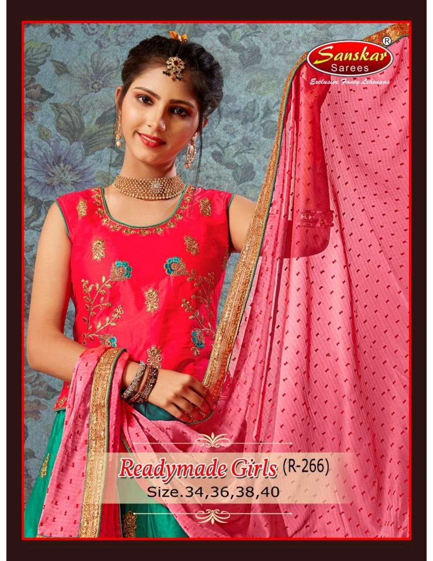 Sanskar Style Vol R 266 Stylish Readymade Lehenga Choli catalog Supplier
