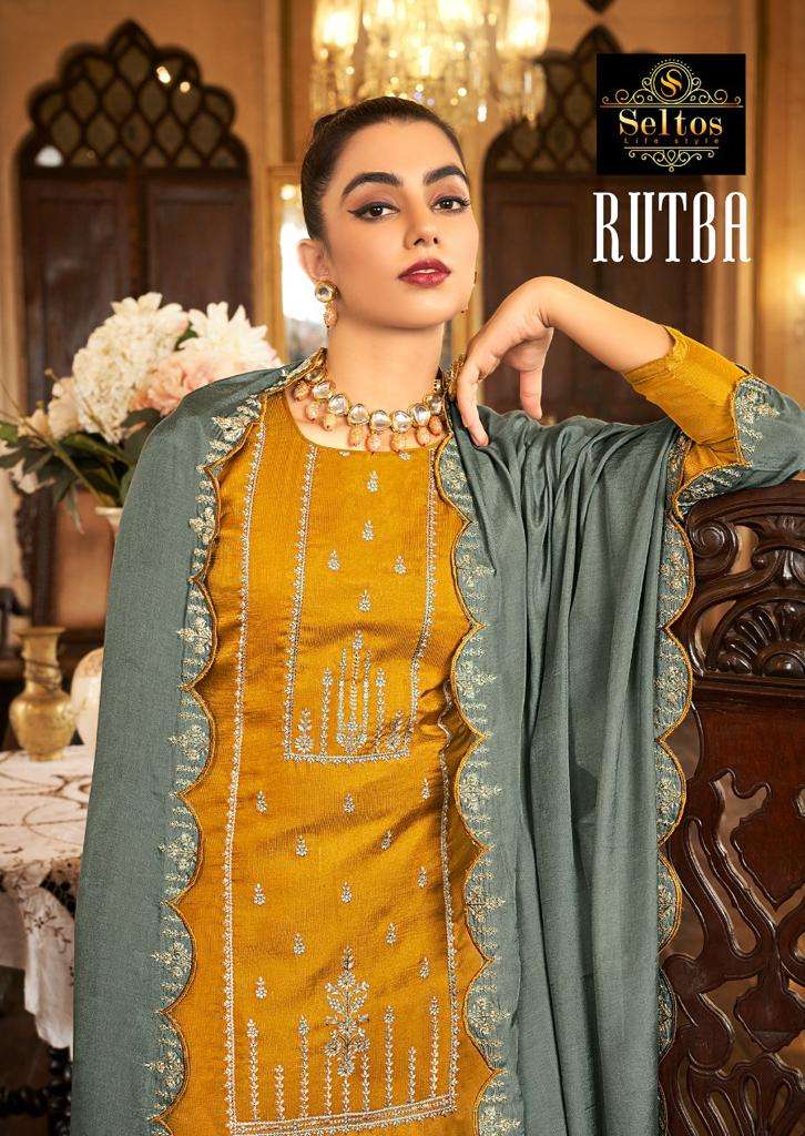 Seltos Lifestyle Rutba Fancy Cotton Silk Salwar Suit Catalog Wholesale Price