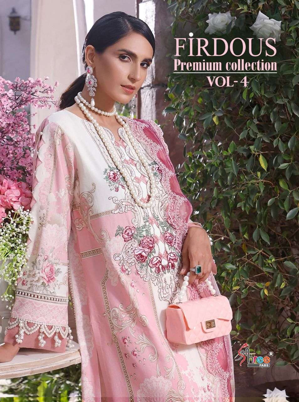 Shree Fabs Firdous Premium Collection Vol 4 Cotton pakistani Suit Dealer