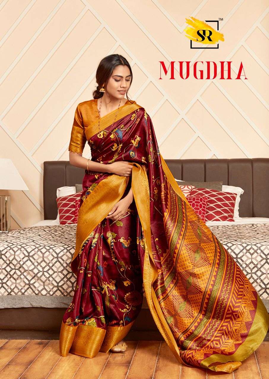 SR Mugdha Fancy Indian Silk Saree catalog Wholesale Supplier