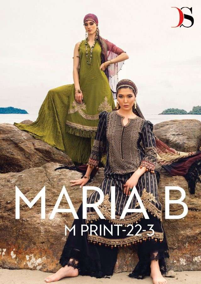 Deepsy Maria B Mprint 22 Vol 3 Pakistani Suit New Collection