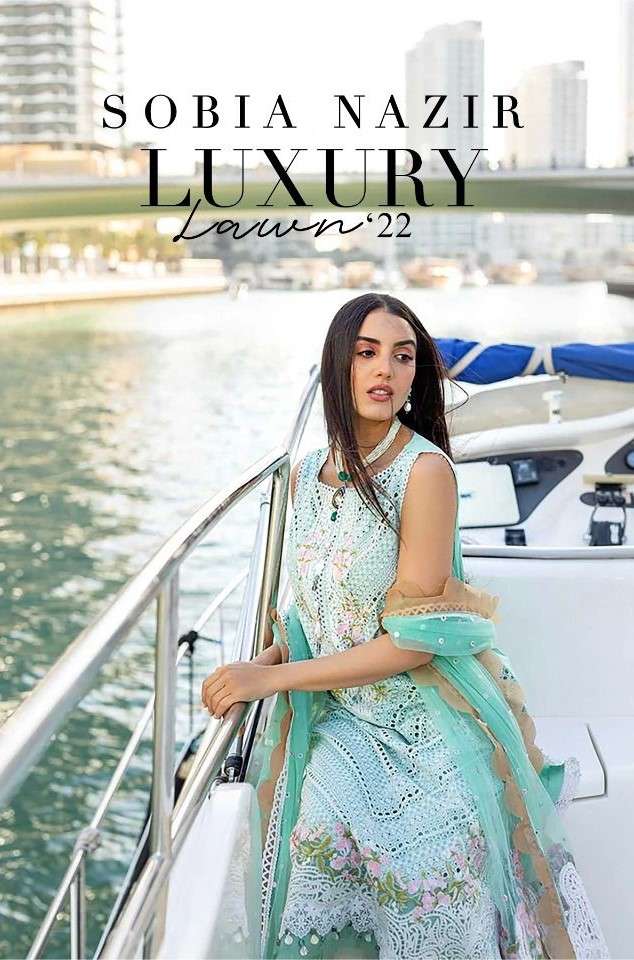 Deepsy Sobia Nazir Lawn 22 Designer Pakistani Suit Wholesaler