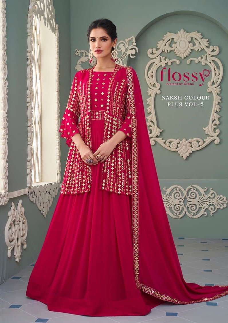 Flossy naksh Vol 2 Designer party Ready to Wear Dress new Collection