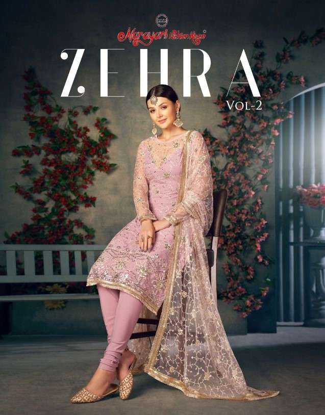 Narayani fashion Zehra Vol 2 party Wear Ladies Suit Catalog Wholesaler