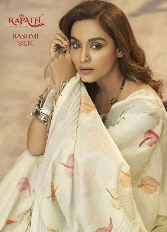 Rajyog Rajpath Rashmi Silk Fancy Exclusive Silk Saree catalog Supplier