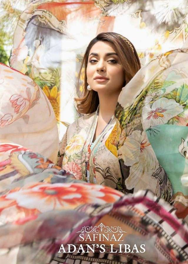 Safinaz Adans Libas Designer Pakistani Suit Catalog Wholesaler