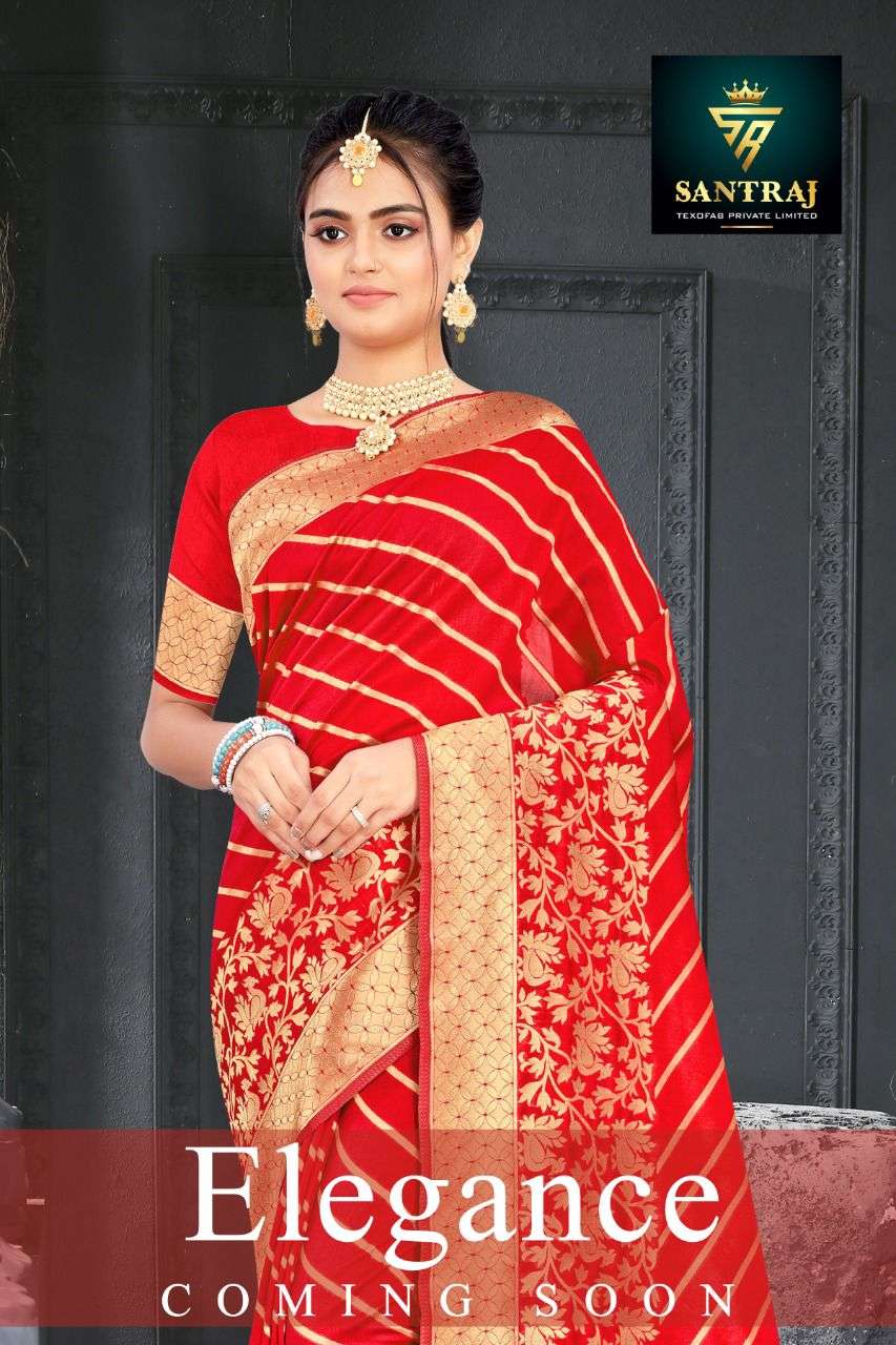 Santraj texo Fab Elegance Banarasi Silk Saree catalog Buy Online