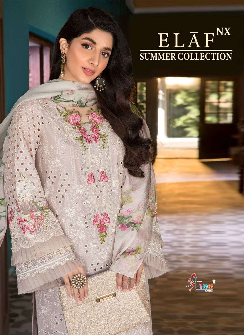 Shree Fabs Elaf NX Summer Collection pakistani Suit Wholesale Dealer