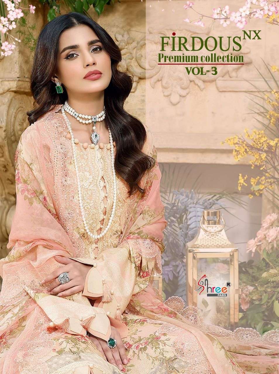 Shree Fabs Firdous Premium Collection Vol 3NX Pakistani Suit Wholesaler