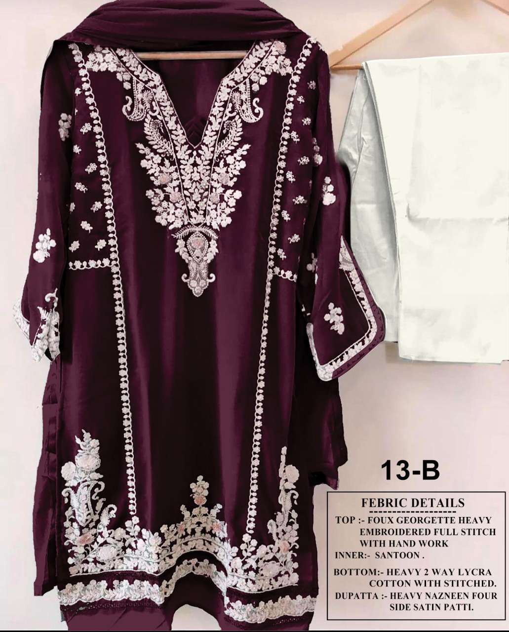 Aarsh 013 Colors Fancy Readymade pakistani Style Suit Catalog Wholesaler