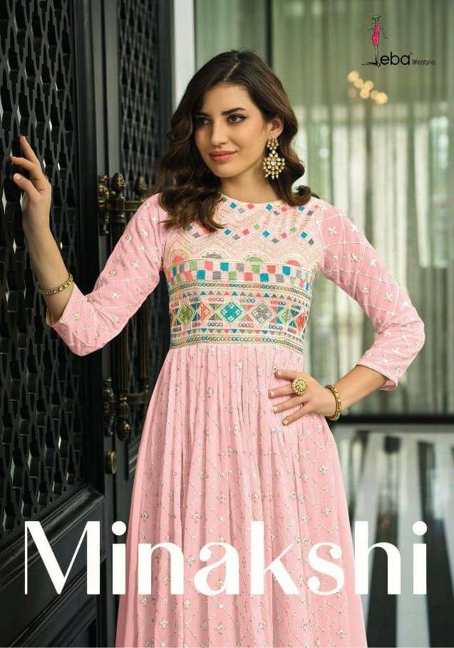 Eba Lifestyle Minakshi Designer Ready to Wear Anarkali Dress Collection