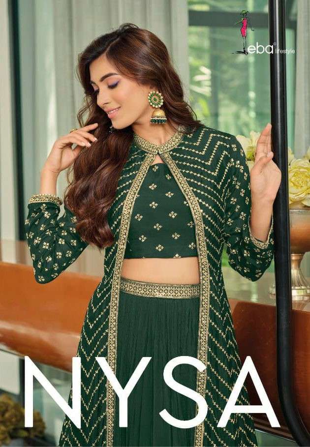Eba Lifestyle Nysa Designer Ready to Wear Party Wear Dress new Collection