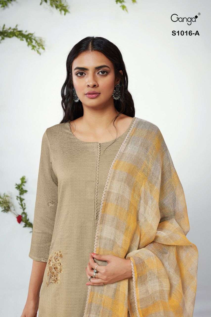 Ganga Auri 1016 Designer Cotton Fancy Salwar kameez catalog Wholesale price