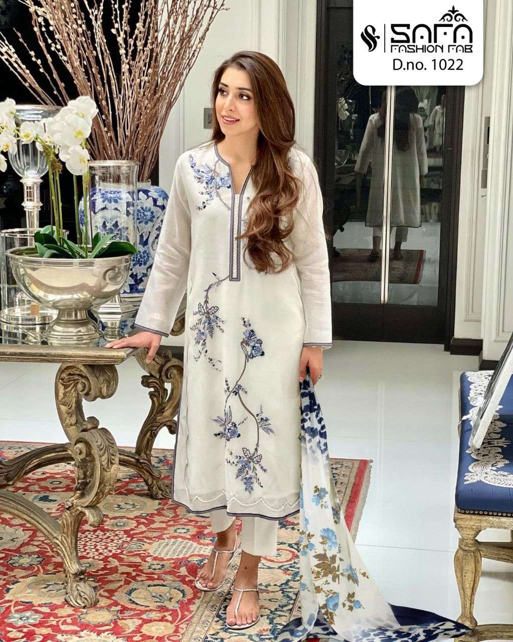 Safa Fashion Fab 1022 Fancy Designer readymade Pakistani Style Collection