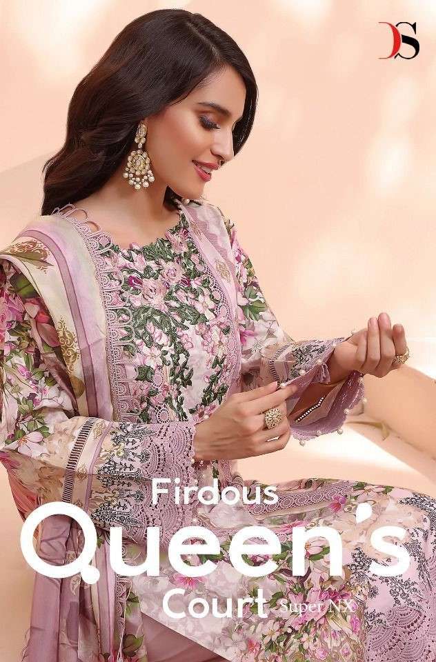 Deepsy Firdous Queens Court Mini NX Fancy pakistani Suit Catalog Supplier