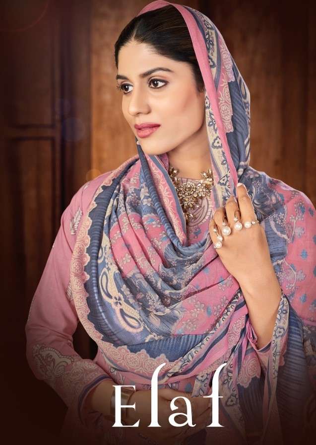Seltos Lifestyle elaf Fancy Pakistani print Cotton Suit Catalog Supplier