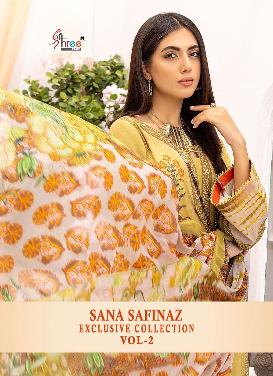 Shree Fabs Sana Safinaz Exclusive Collection Vol 2 Pakistani Suit Collection