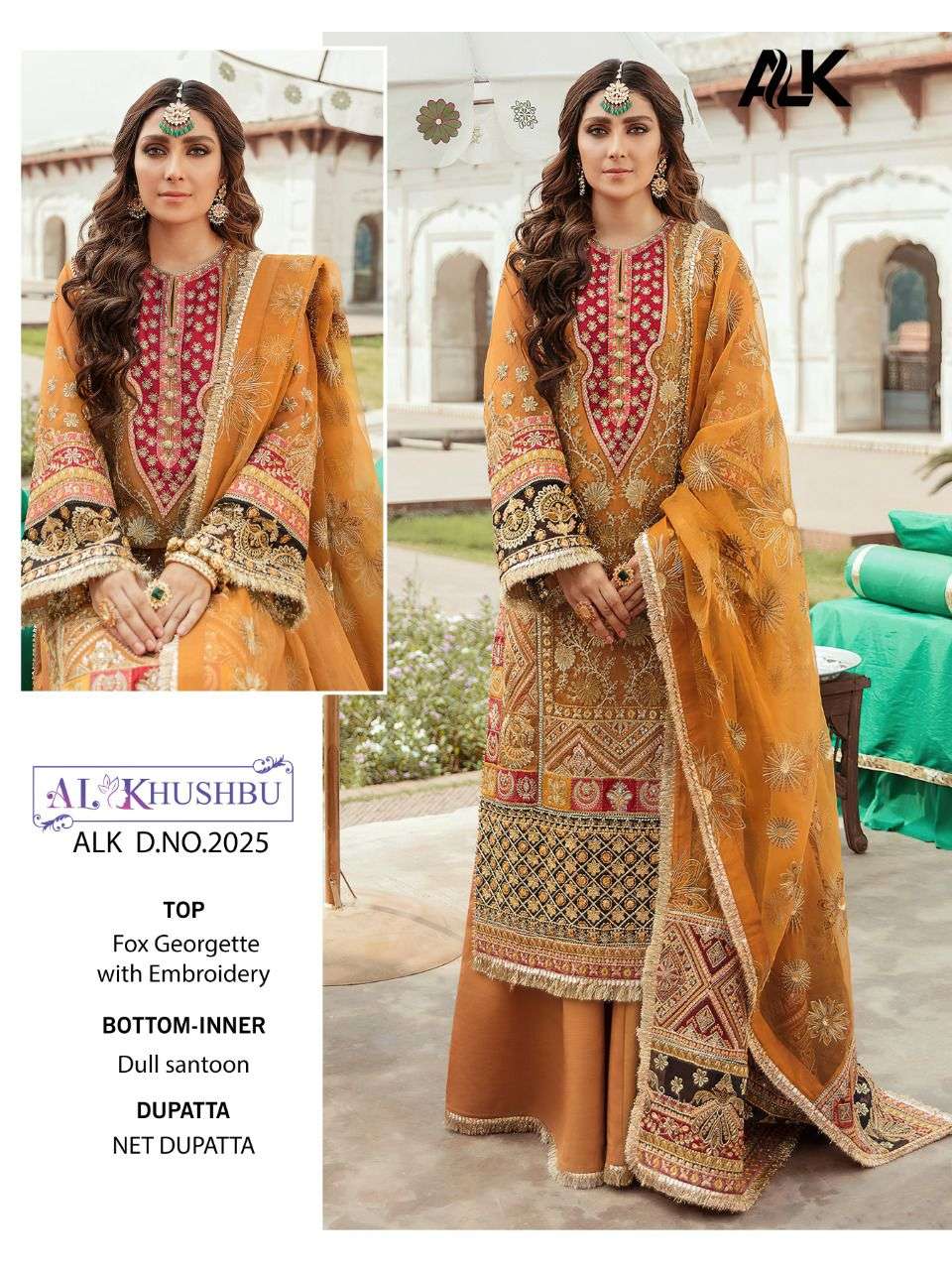 Al Khushbu Alk 2025 Pakistani Dress Dealer