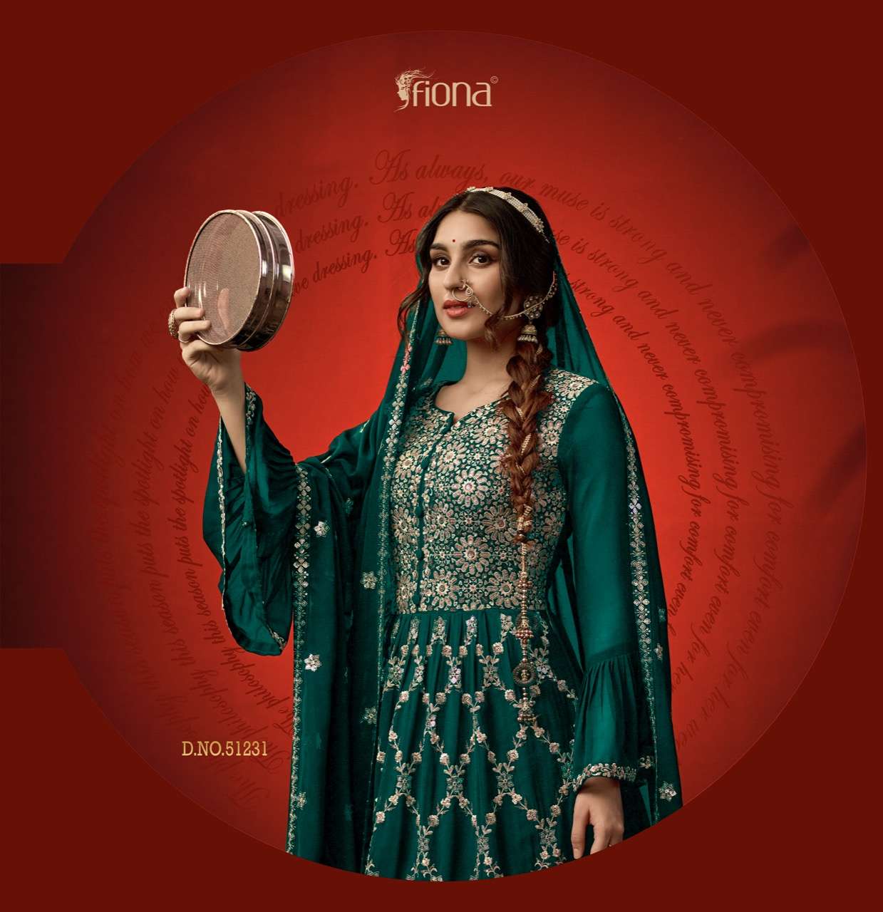 Fiona Sangini Karwachauth Special Ready to Wear Dress New Collection
