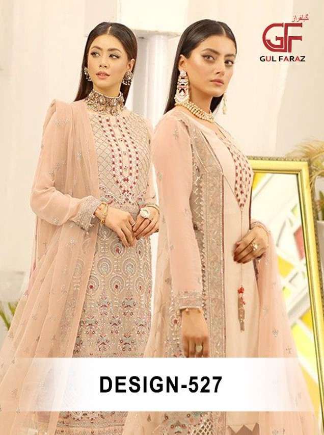 Gul faraz 527 Colors Fancy Pakistani Suit Catalog Supplier