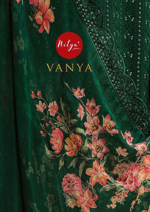 LT Fabrics Nitya Vanya Party Wear Chinon Salwar Kameez Catalog Supplier