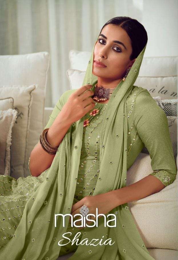 Maisha Shazia Party Wear Designer Salwar kameez Catalog Supplier