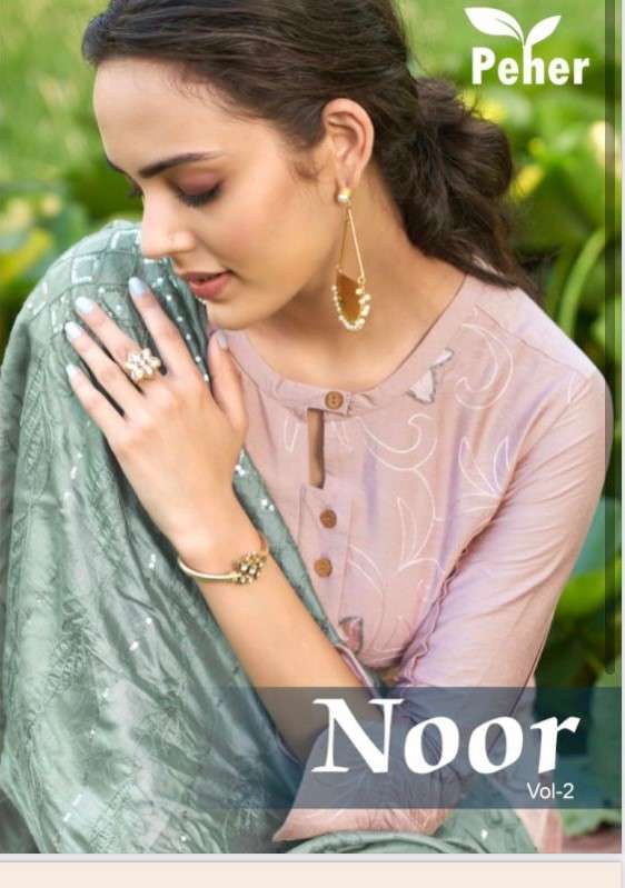 Peher Noor Vol 2 By Vivils Exclusive Readymade 3 Piece Set New Collection