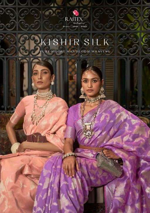 Rajtex Kishir Silk Fancy Silk Saree Catalog at best Rate