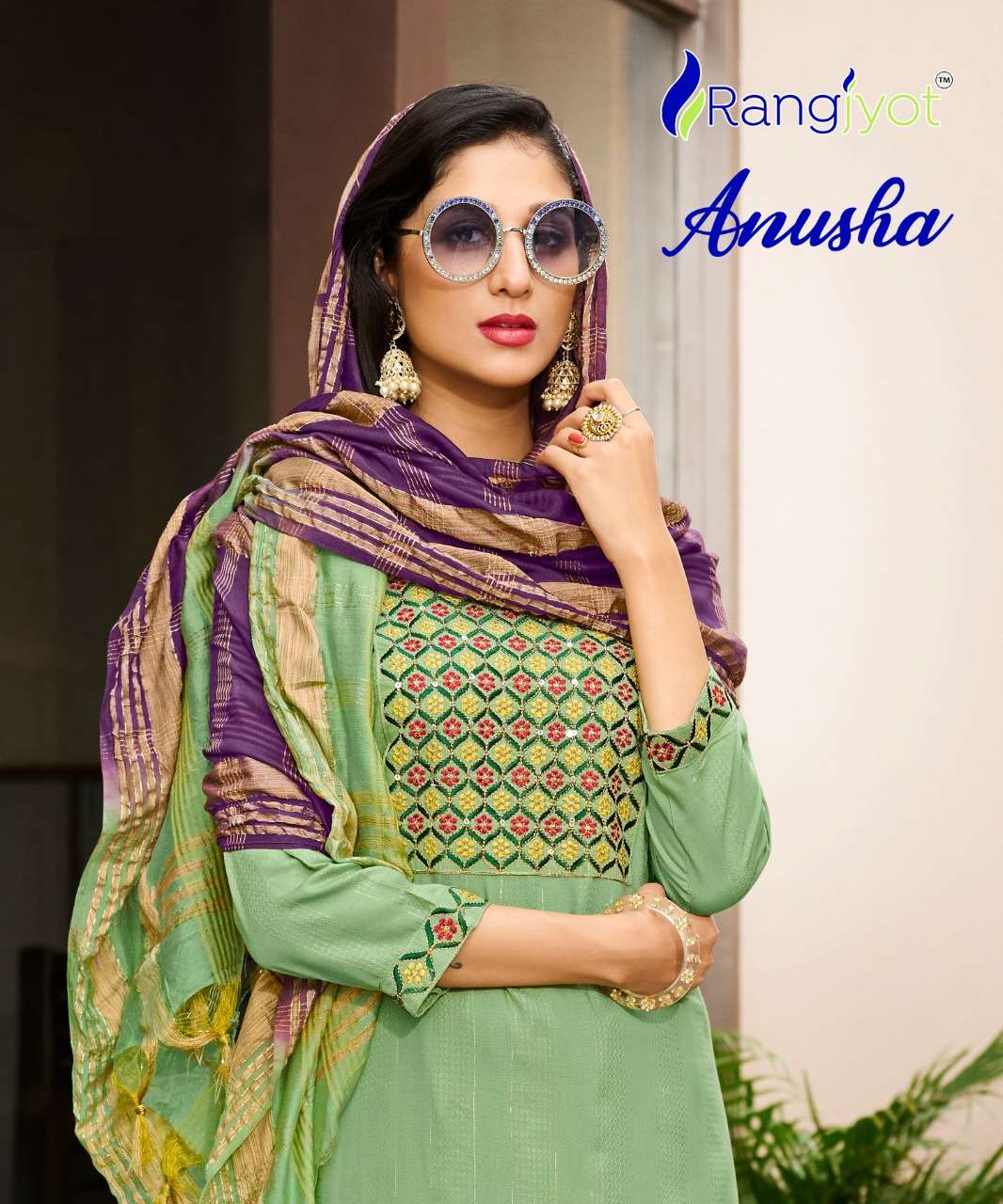 Rangjyot Anusha Vol 1 Stylish Readymade Ladies Wear Collection