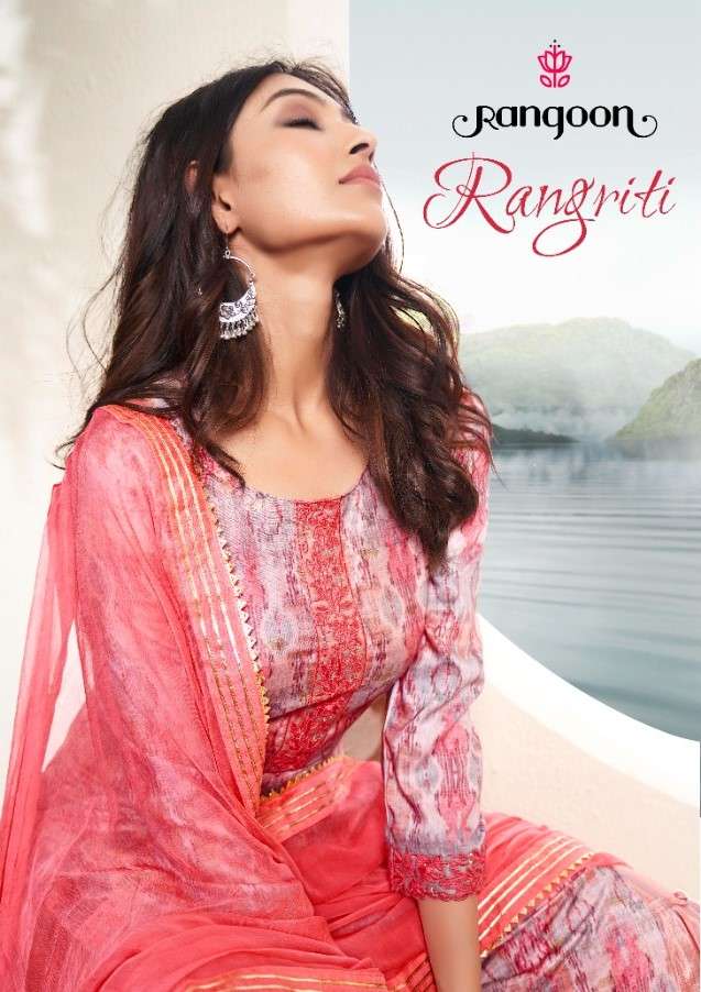 Rangoon Rangriti Exclusive readymade Sharara Dress at Best Rate