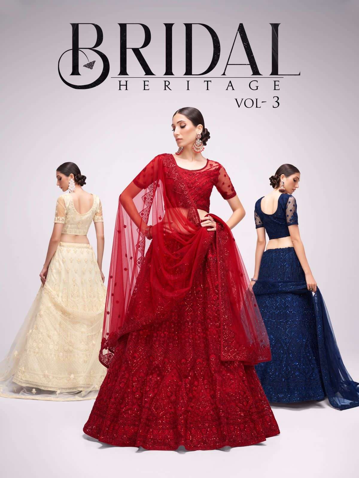 Alizeh Bridal Heritage Vol 3 Exclusive Designer Partywear Lehenga Wholesale