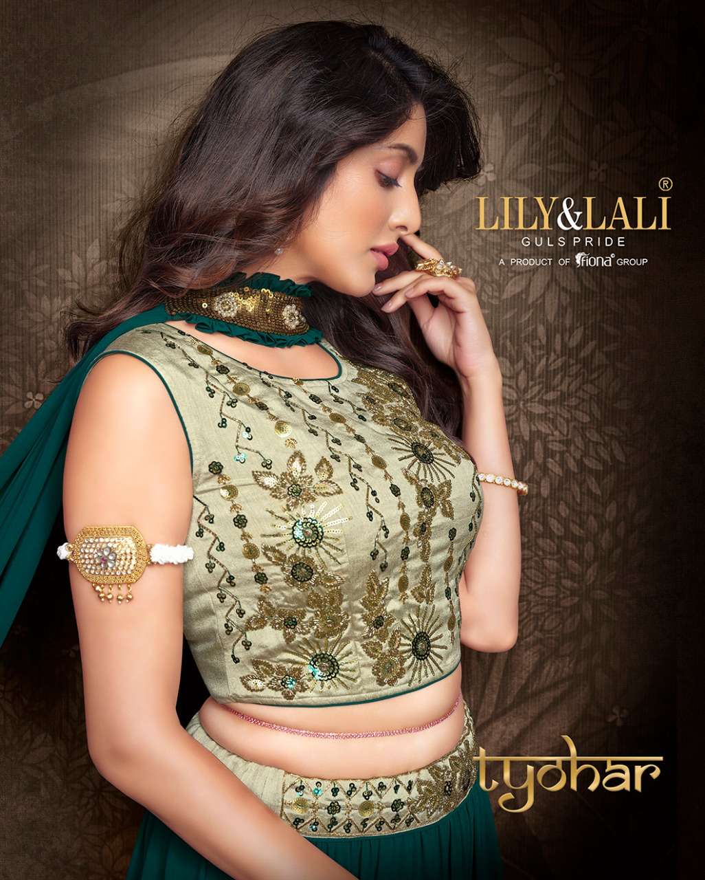 Lily and Lali Tyohar Designer Lehenga Style Readymade Dress Collection