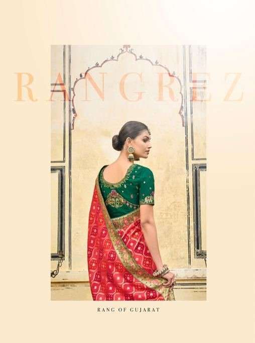 Mn Saree Rangrez 6401 To 6410 Designer Festive Wear Silk Saree Wholesaler