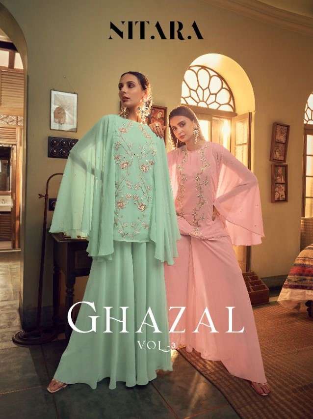 Nitara Ghazal Vol 3 Designer Party Wear Readymade Dress Designs