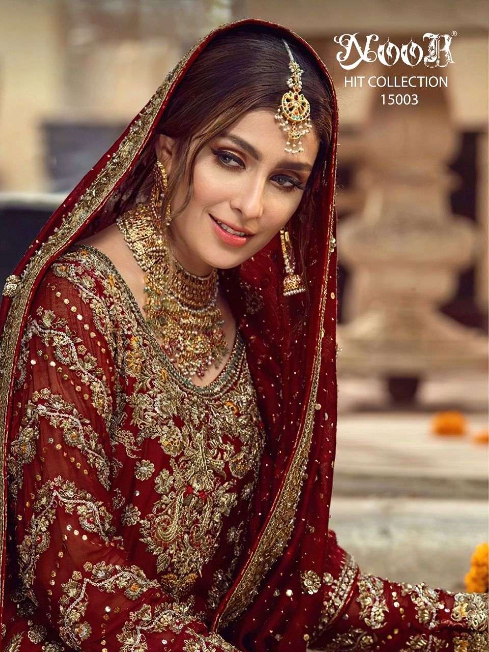 Noor Hit Collection 15003 Colors Wedding Wear Pakistani collection  