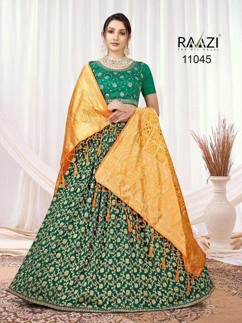 Rama Fashion Razzi 11045 To 11058 Party Wear Designer Lehenga Wholesaler