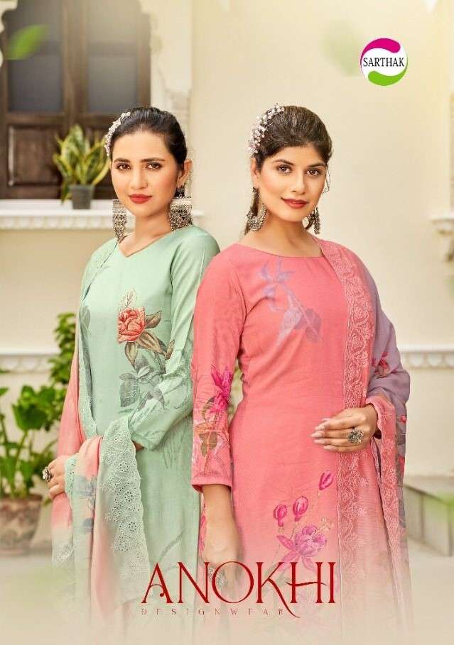Sarthak Anokhi Fancy Winter Wear Pashmina Suits Designs