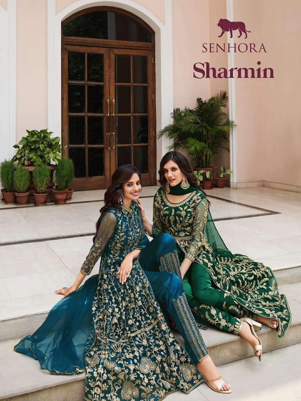 Senhora Sharmin Designer Party Wear Anarkali Suit Collection