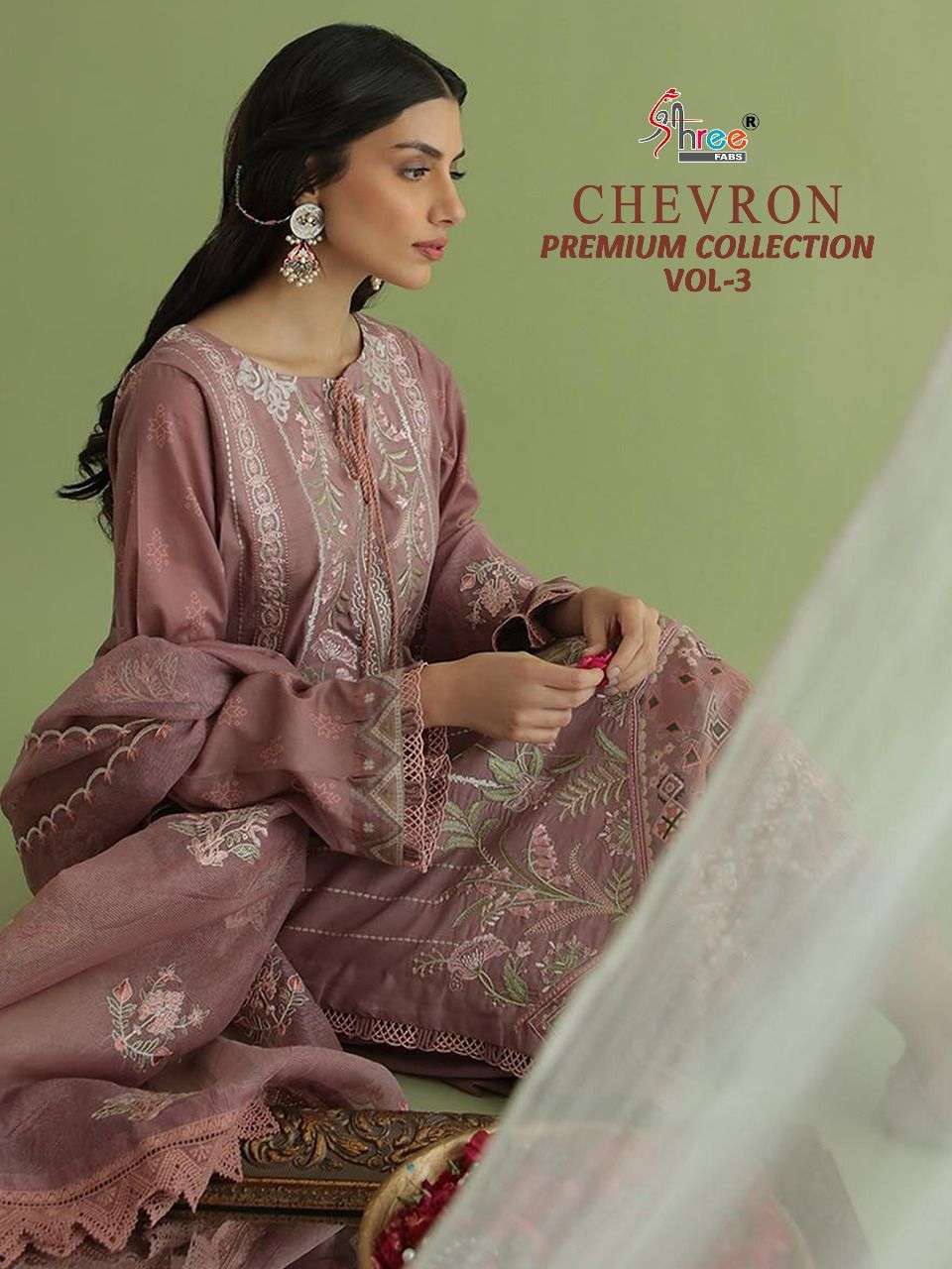 Shree Fabs Chevron premium Collection Vol 3 pakistani Suit Wholesaler