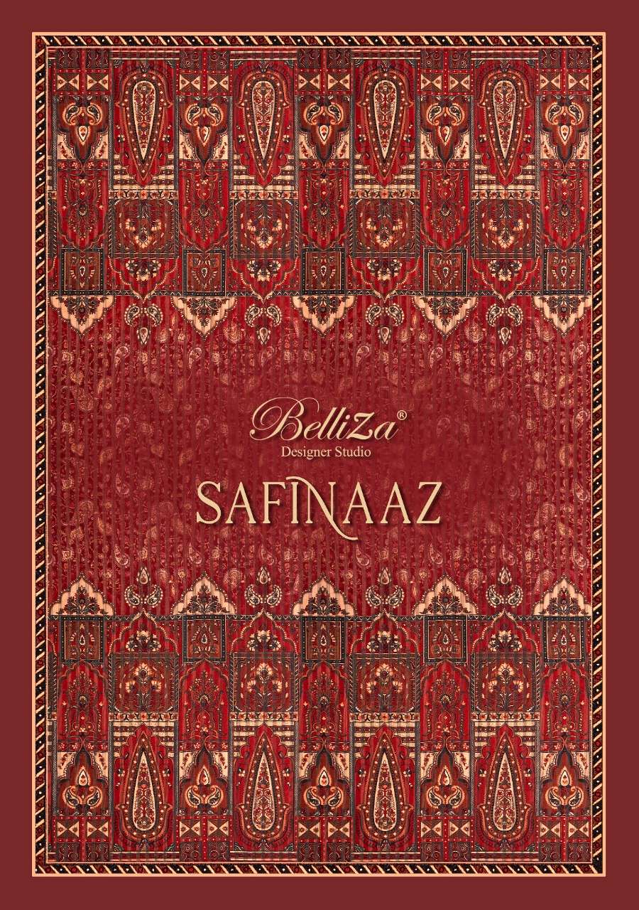 Belliza Safinaaz Digital Print Velvet Winter Collection Suit Catalog Supplier
