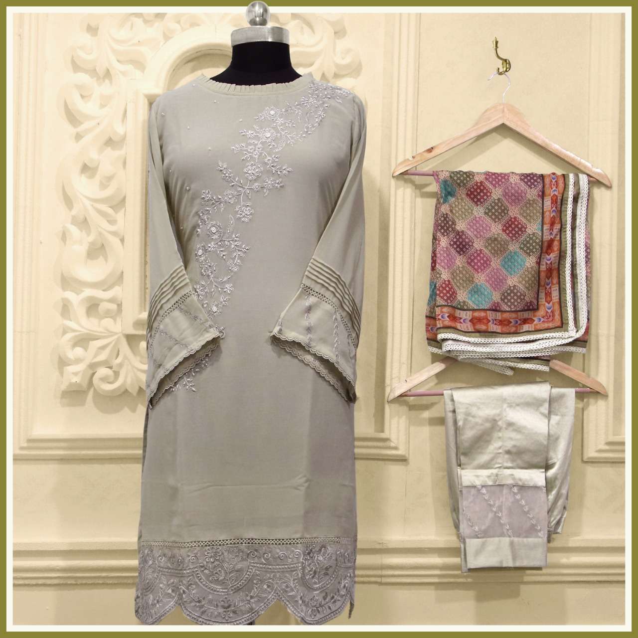 Farwah Pret 3 Exclusive Readymade Party Wear Pakistani Suit Supplier
