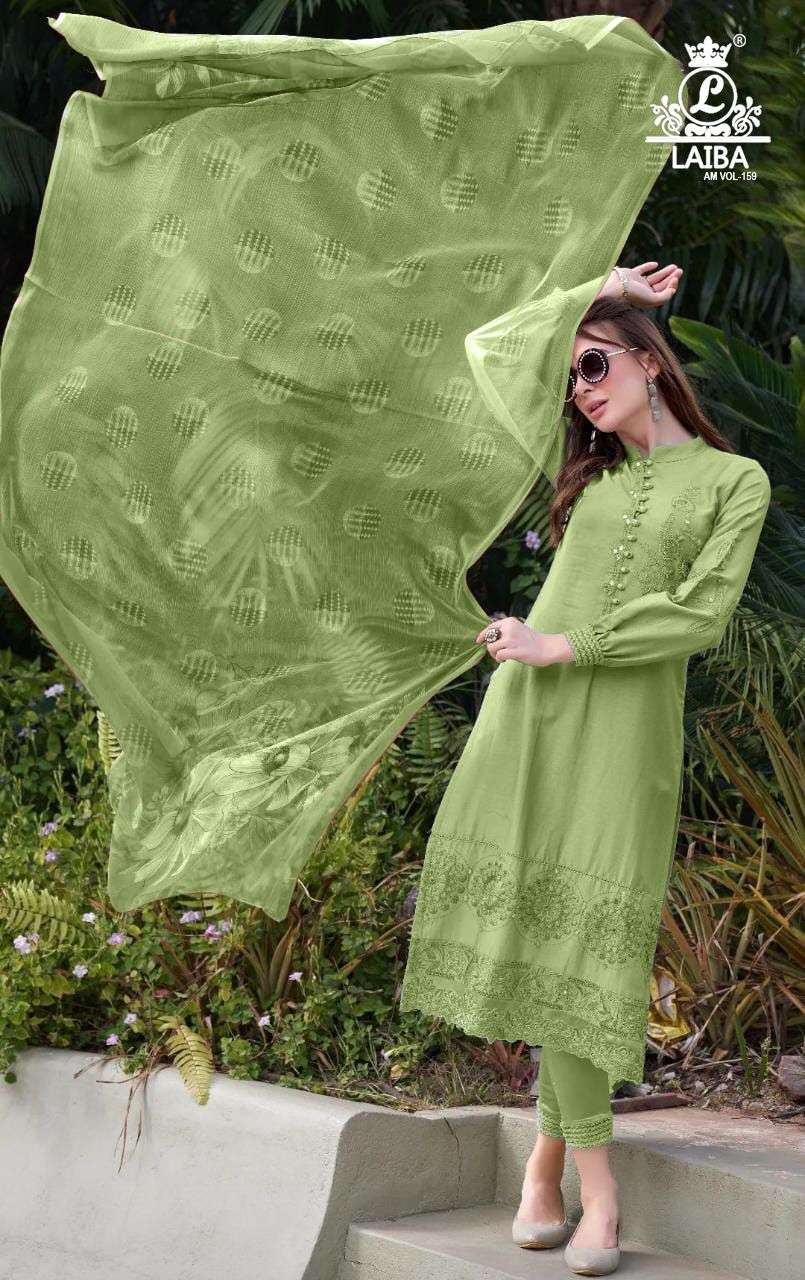 Laiba Am Vol 159 Exclusive Readymade Cotton Pakistani Collection Dealer