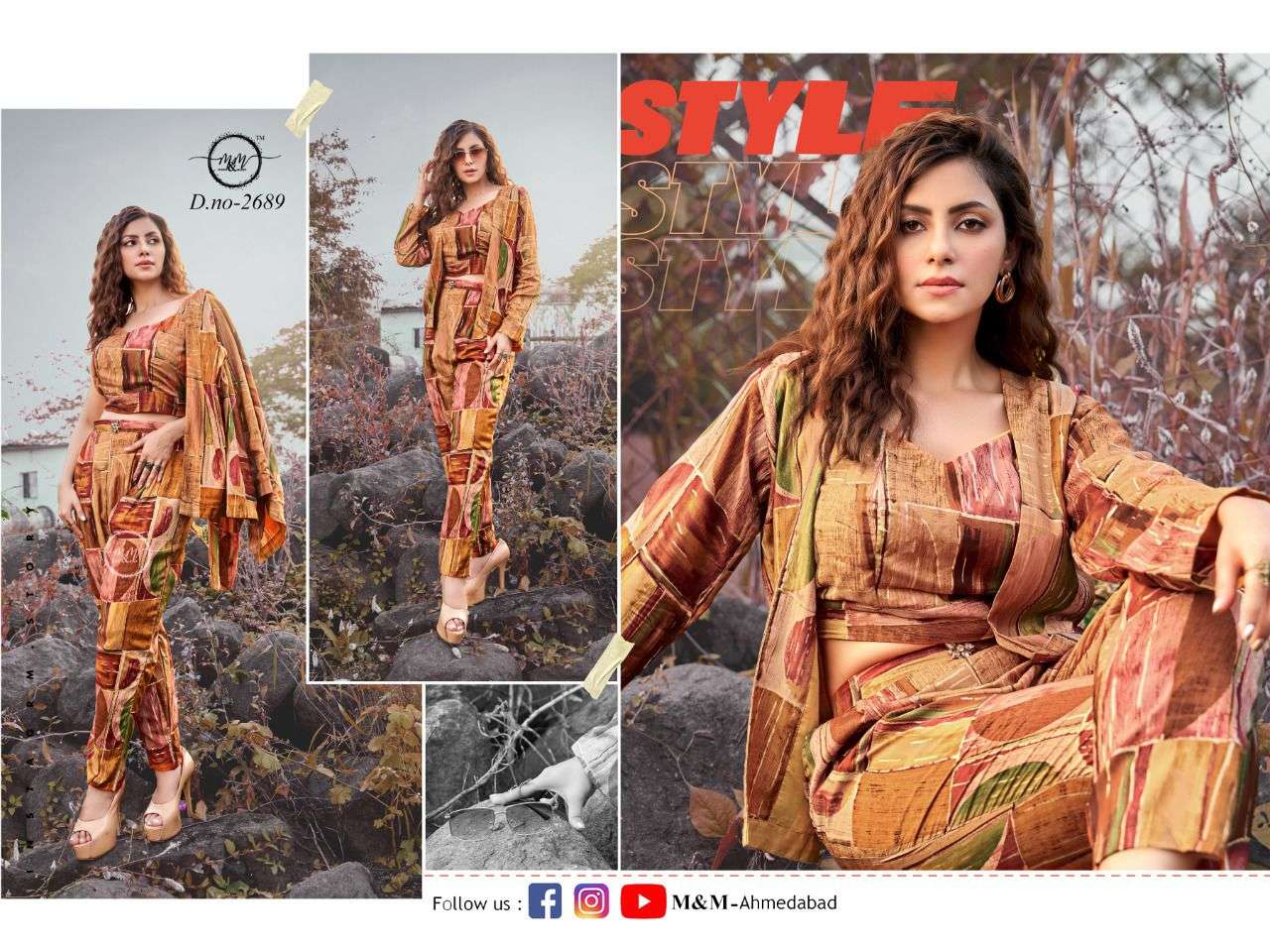 M And M 2689 Readymade Indo Westren Styles Drees Catalog Supplier