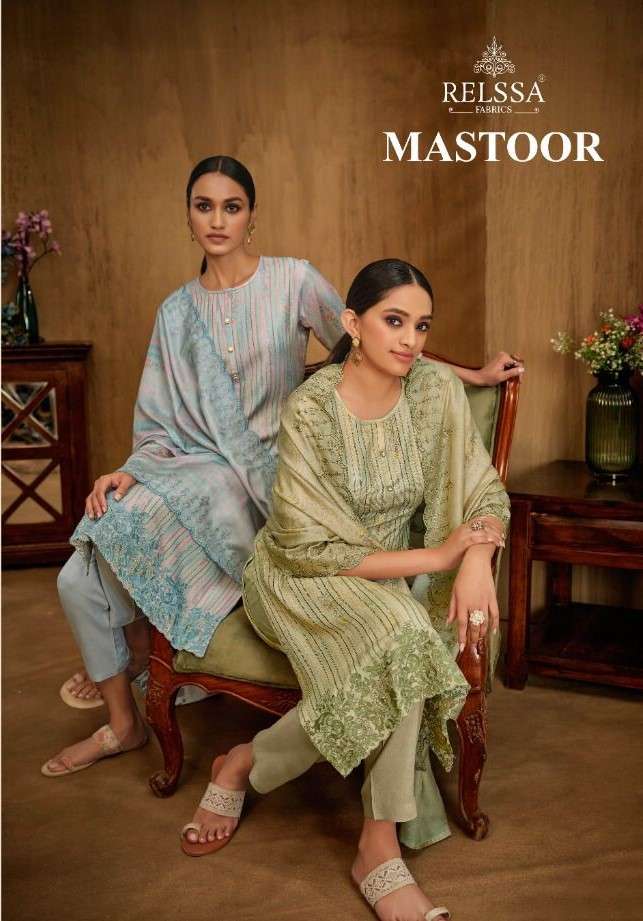 Relssa Mastoor Exclusive Designer Pure Modal Salwar Suit Catalog Supplier