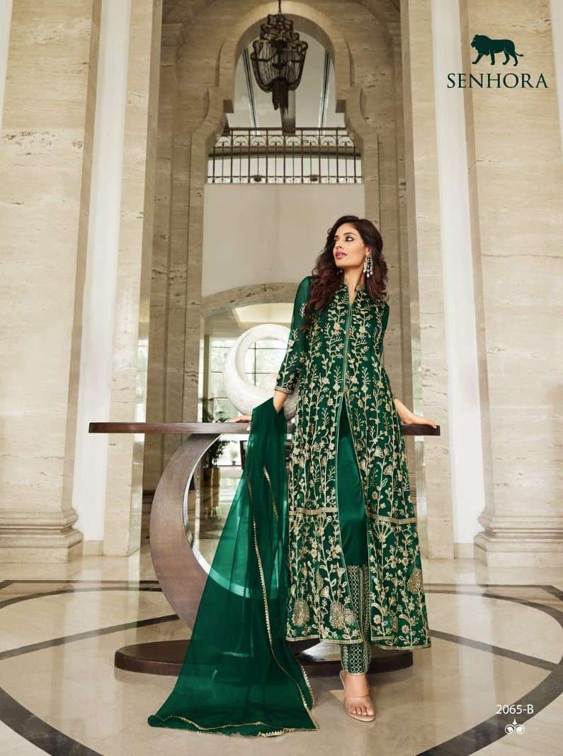 Senhora Sharmin 2065 Colors Party Wear Styles Designer Anarkali Suit Supplier