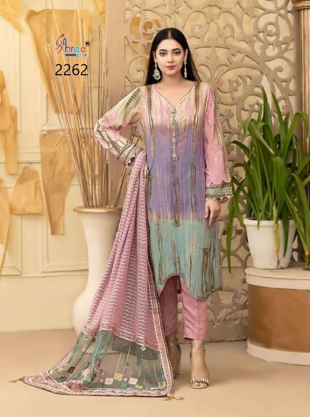 Shree Fabs Nureh 2262 Cotton Pakistani Suit Single